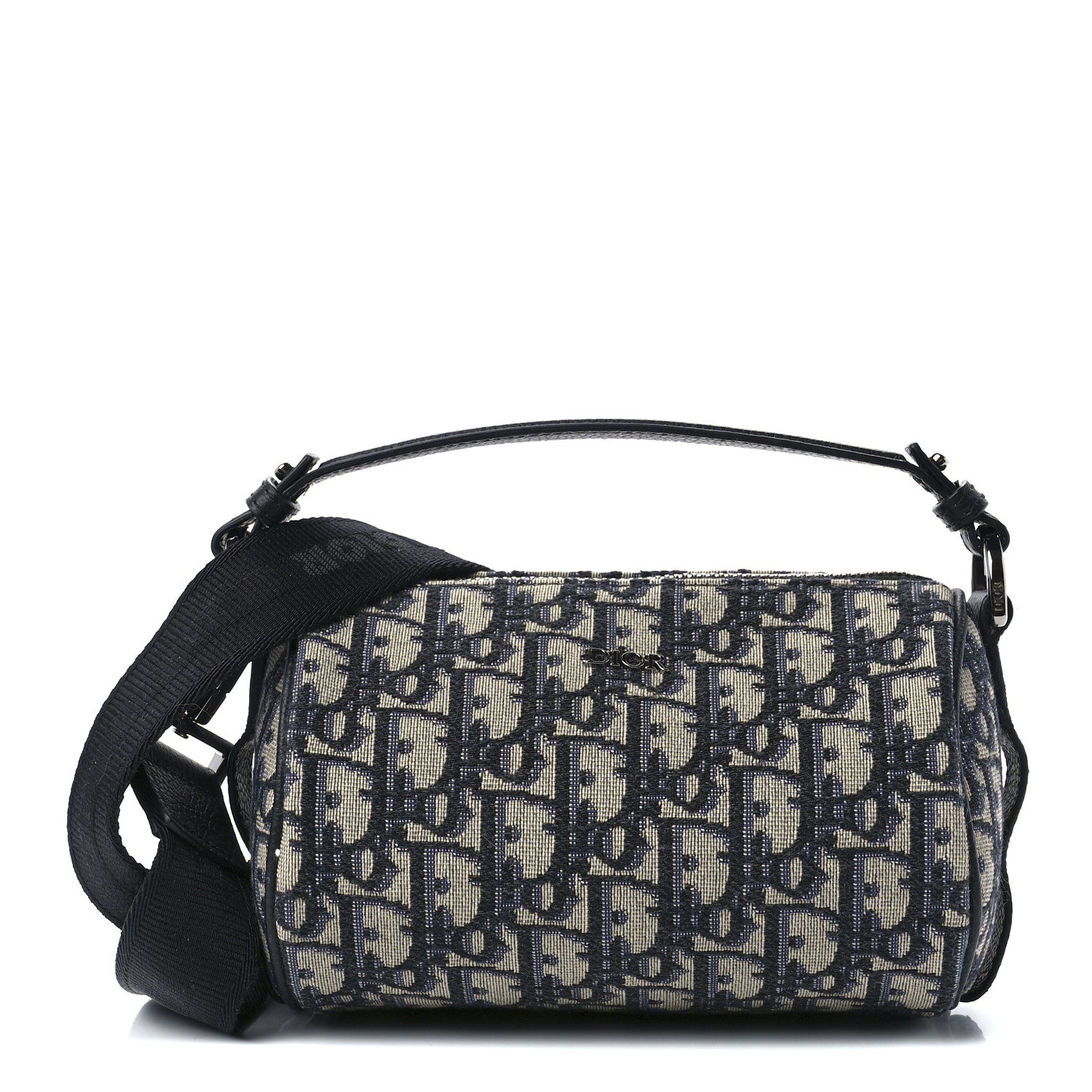 Christian Dior Oblique Mini Roller Messenger Bag Blue 1 of 10