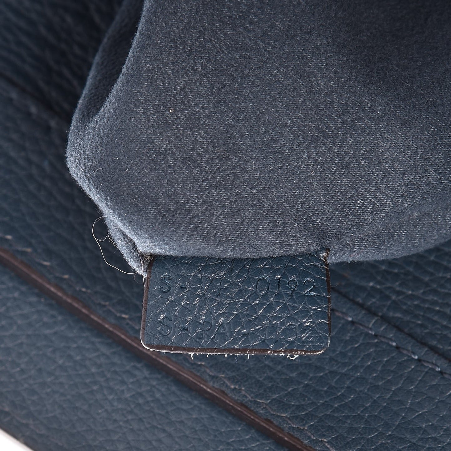 Drummed Calfskin Mini Luggage Orage