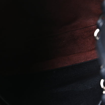 Chanel Calfskin Quilted Large Jungle Stroll Hobo Bag Navy 5 of 10