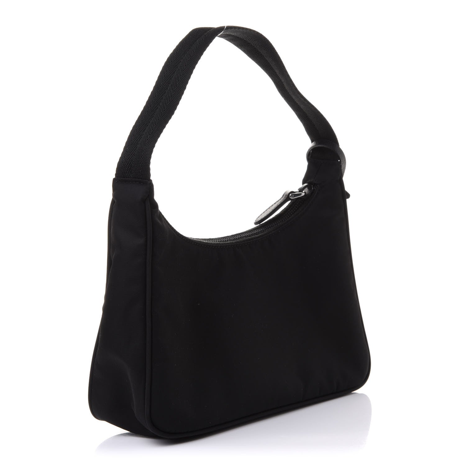 Prada Tessuto Nylon Mini Re-Edition 2000 Bag Black 3 of 11
