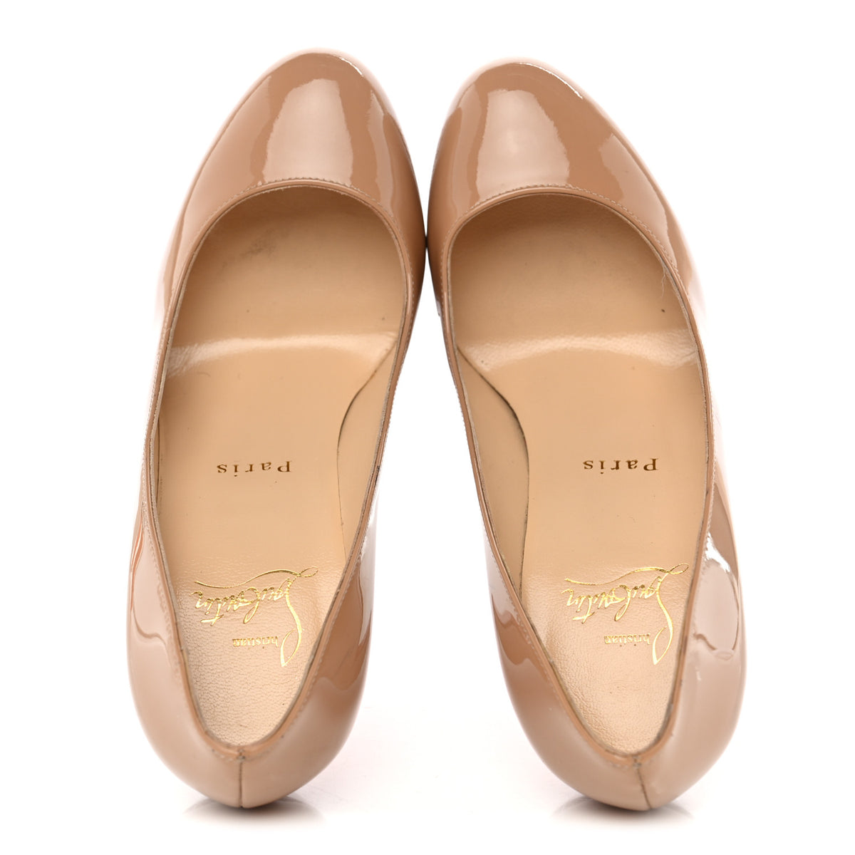 Patent Bianca 120 Pumps 35 Nude