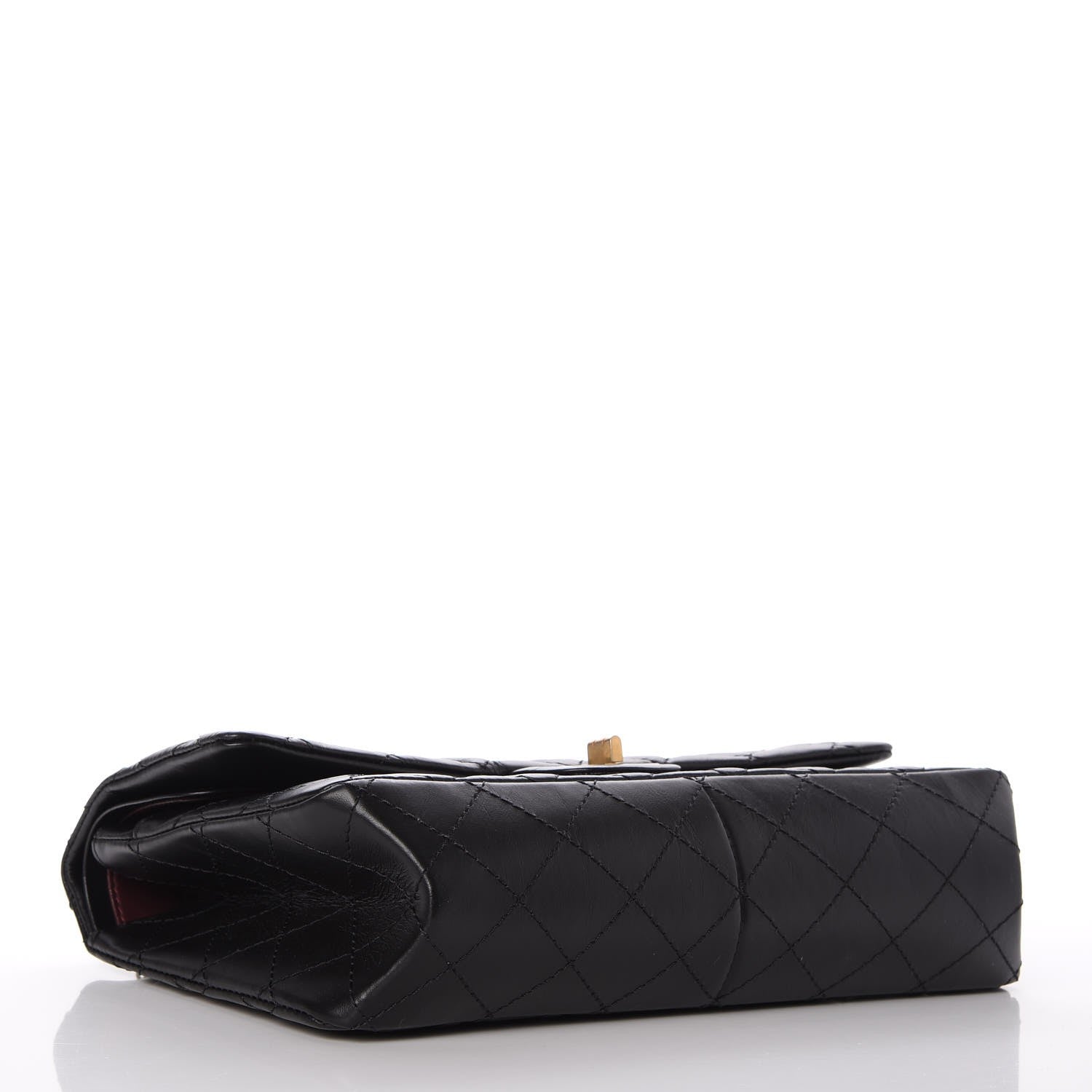 Chanel Aged Calfskin Quilted 2.55 Reissue 226 Flap Black 4 of 8