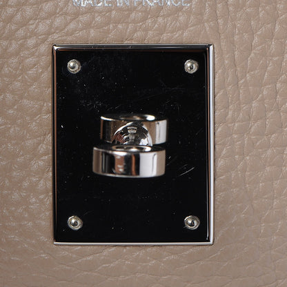 Hermes Togo Horseshoe Tri Color Kelly Retourne 40 Etain Gris Tourterelle Graphite 23 of 41