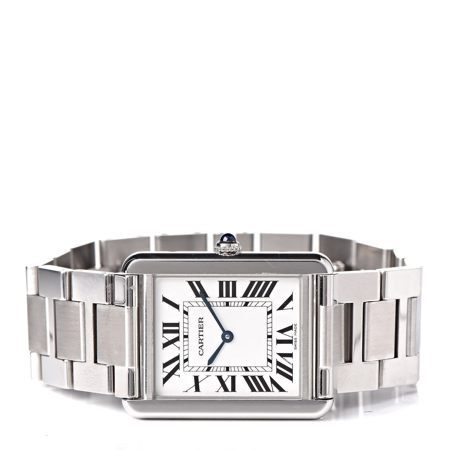 Stainless Steel 27mm Tank Solo Quartz Watch