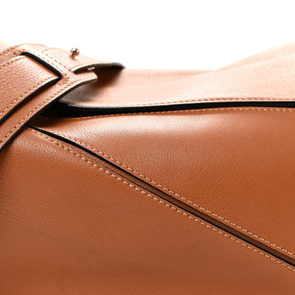 Loewe Calfskin Medium Puzzle Bag Tan 7 of 9