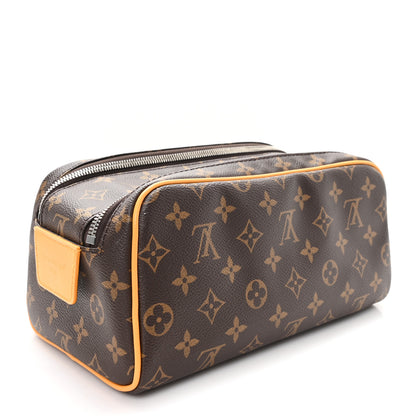 Louis Vuitton Monogram Macassar Dopp Kit Toilet Pouch Safran Yellow 3 of 6