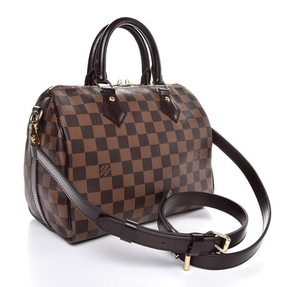 Louis Vuitton Damier Ebene Speedy Bandouliere 25 4 of 8