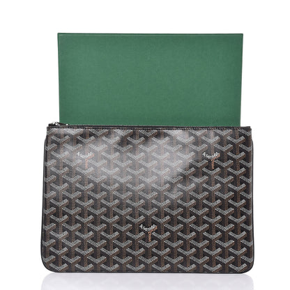 Goyard Goyardine Senat Pochette MM Black 8 of 8
