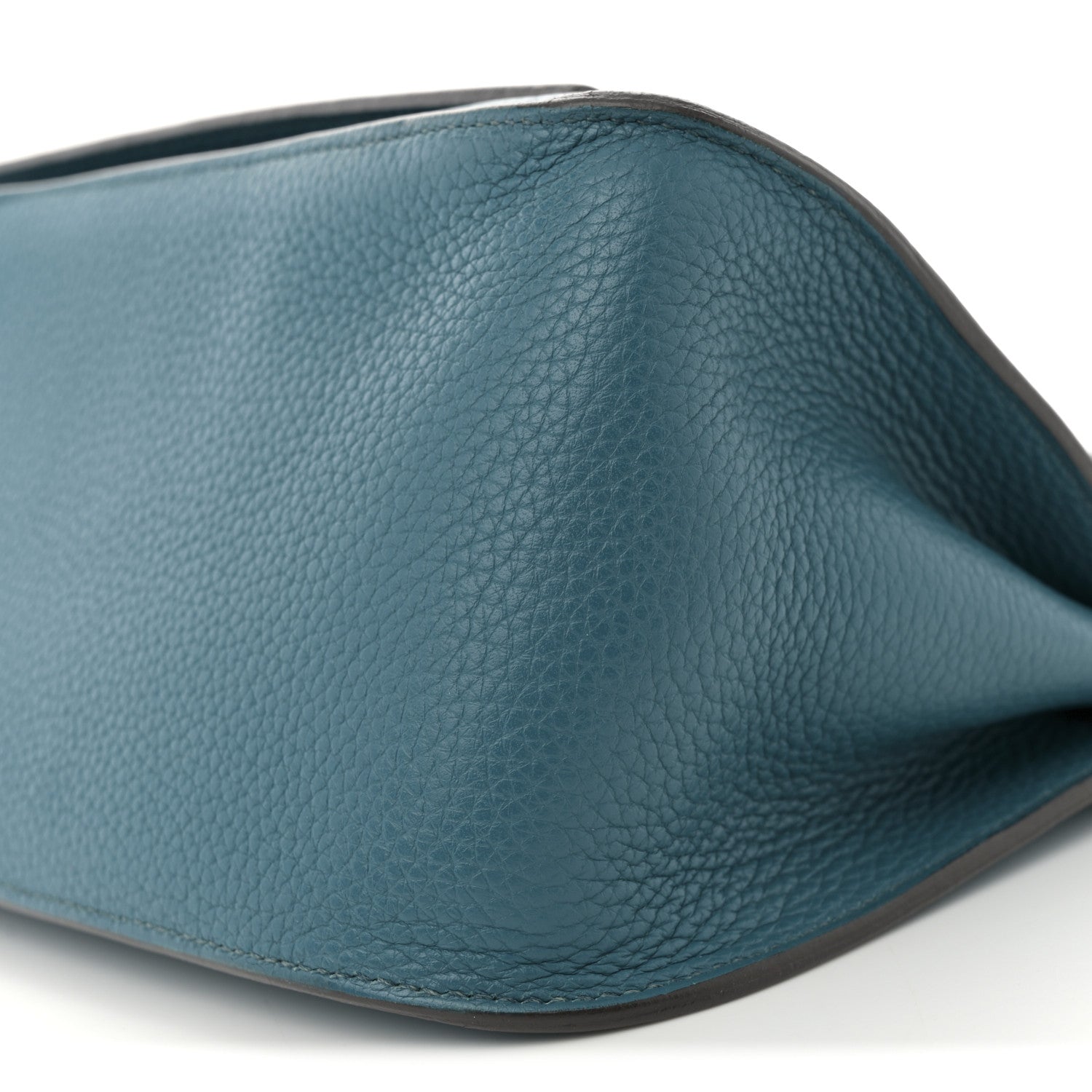 Hermes Taurillon Clemence Jypsiere 28 Bleu Izmir 10 of 11