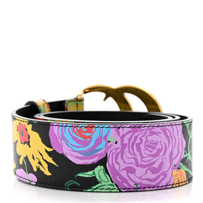 Gucci X KEN SCOTT Calfskin Double G 40mm Belt 75 30 Multicolor 2 of 4