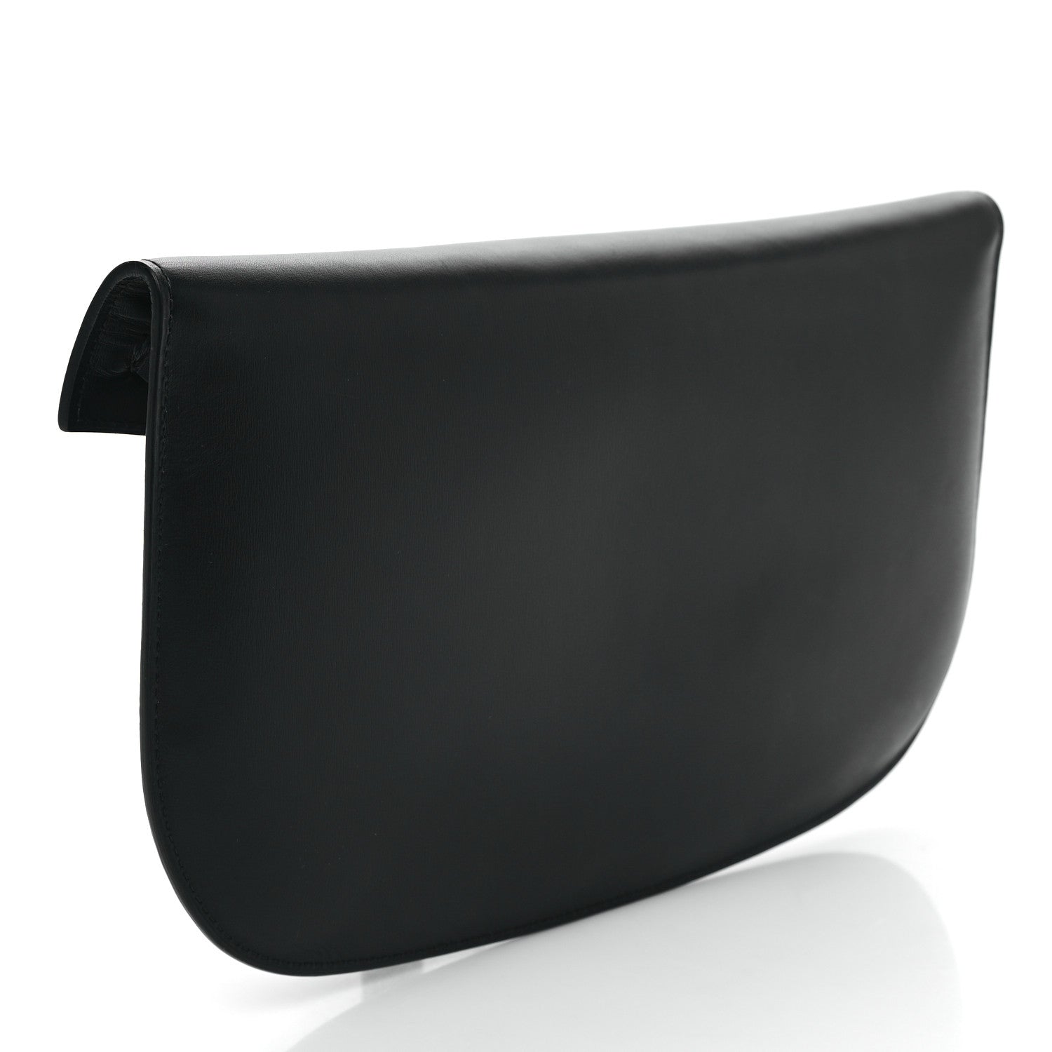 Delvaux Box Calfskin Double Je Clutch Black 5 of 11