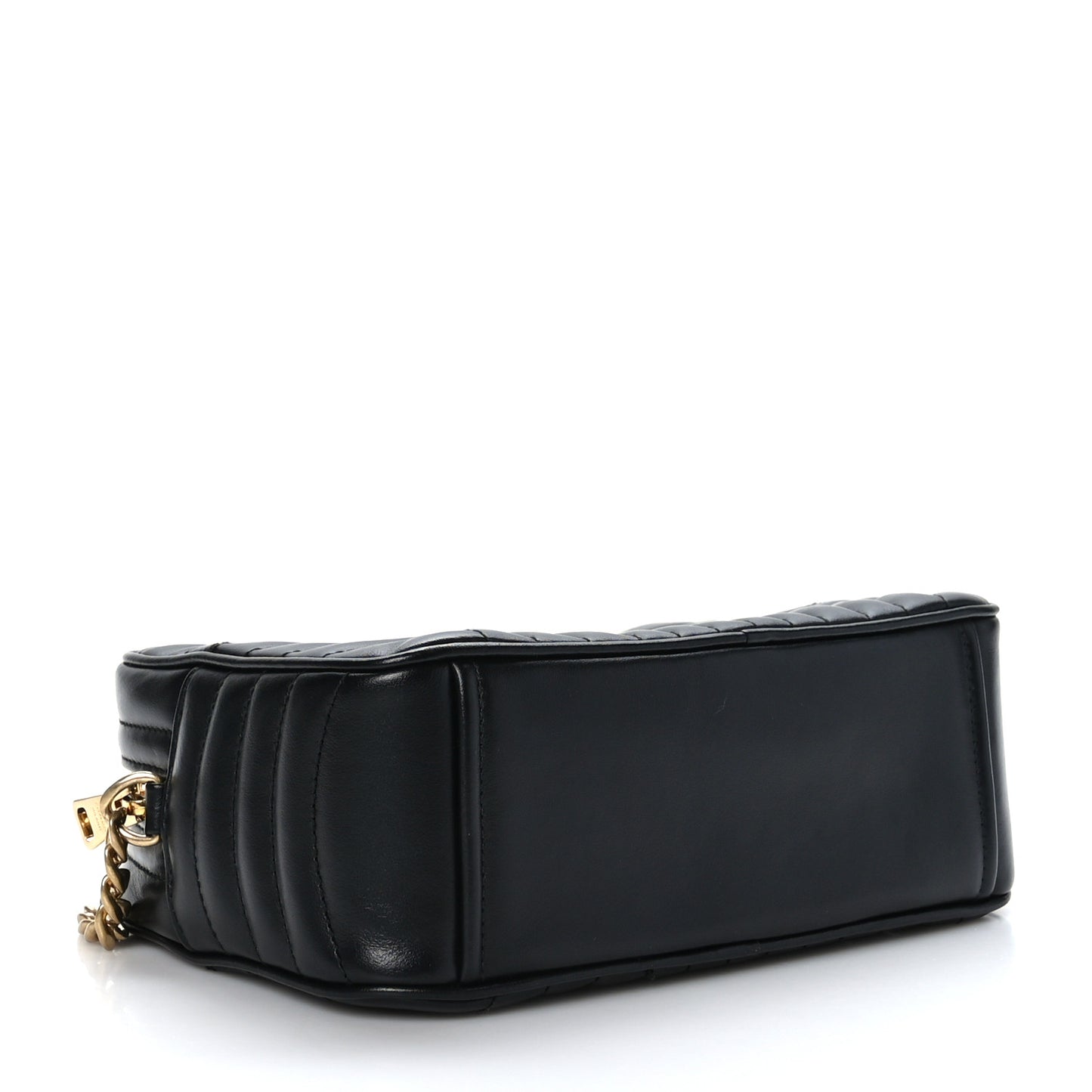 Soft Calfskin Diagramme Camera Bag Black