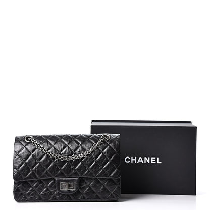 Chanel Aged Calfskin Quilted 2.55 Reissue 225 Flap Black 10 of 10