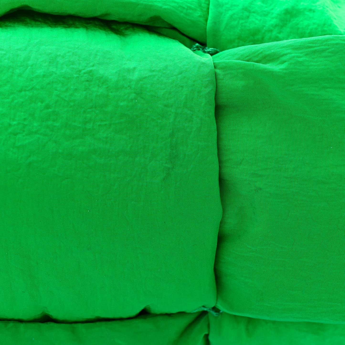 Nylon Intrecciato Padded Tech Cassette Bag Parakeet