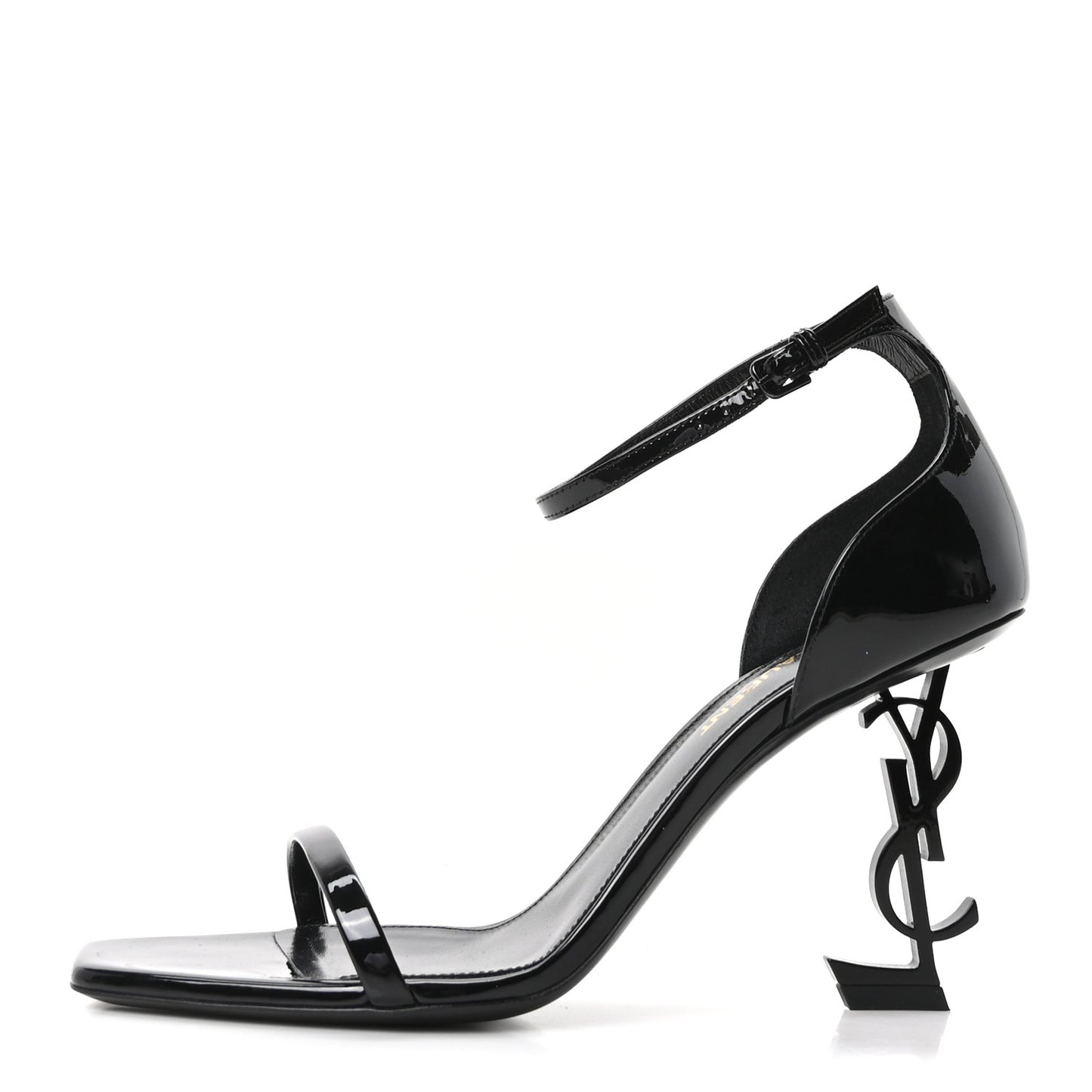 Vernice Chiffon Opyum 85 Sandals 37 Black