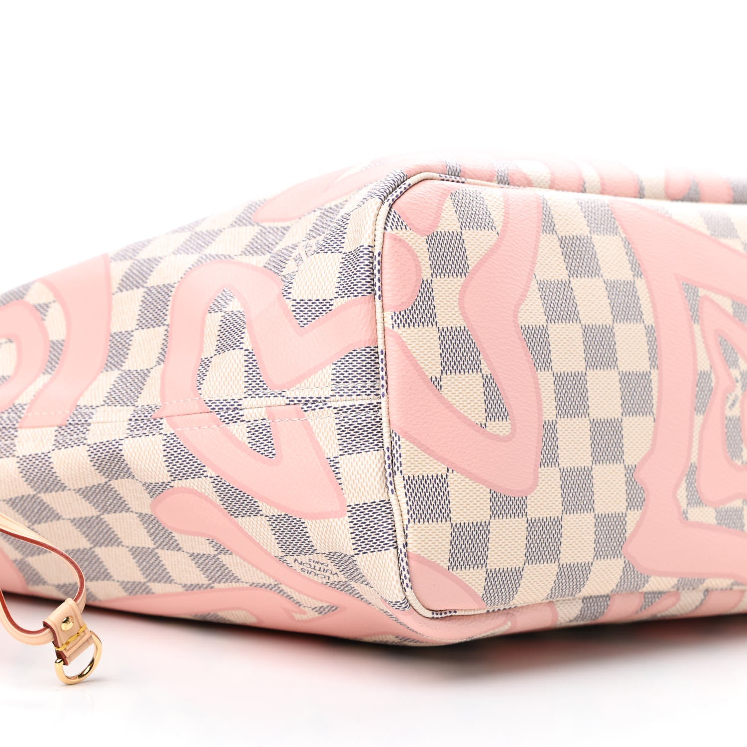 Louis Vuitton Damier Azur Tahitienne Neverfull MM 11 of 12