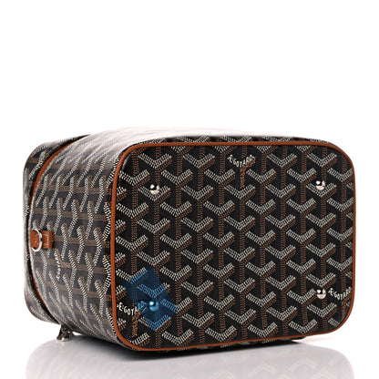 Goyard Goyardine Muse Vanity Case Black Gold 4 of 8