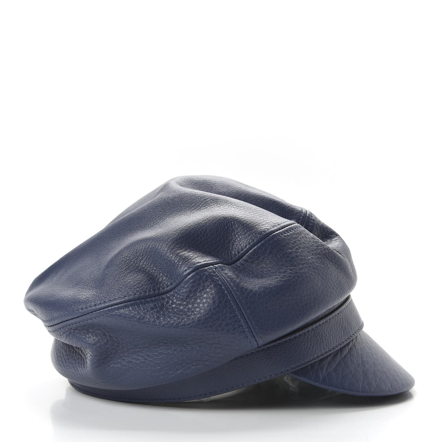 Calfskin Cellarius Hat XS Washed Indigo