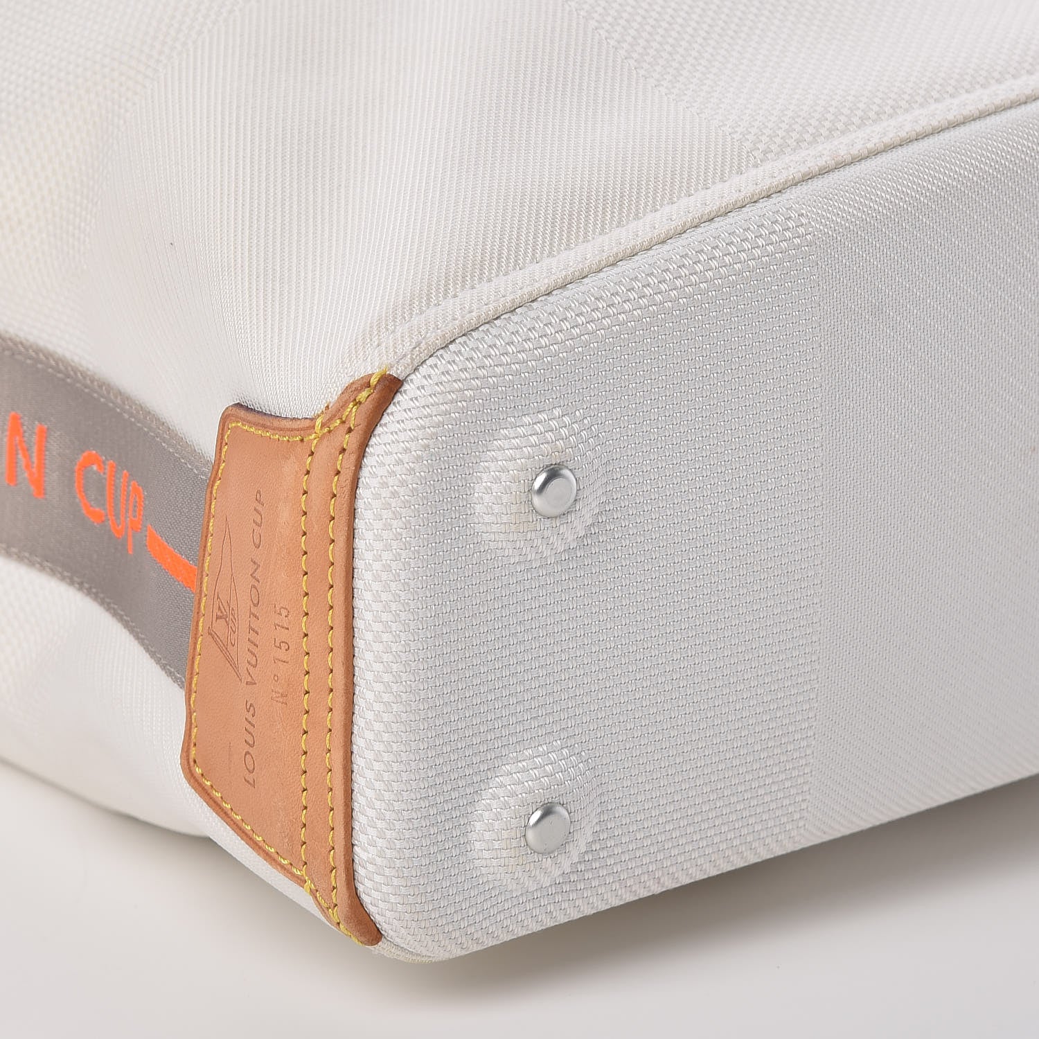 Louis Vuitton Damier Geant Americas Cup Volunteer Bag White 8 of 9