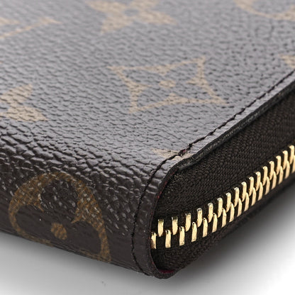 Louis Vuitton Monogram Clemence Wallet Fuchsia 8 of 10