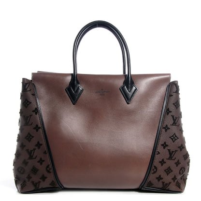 Louis Vuitton Monogram Cuir Orfevre and Veau Cachemire W GM Gris 1 of 8