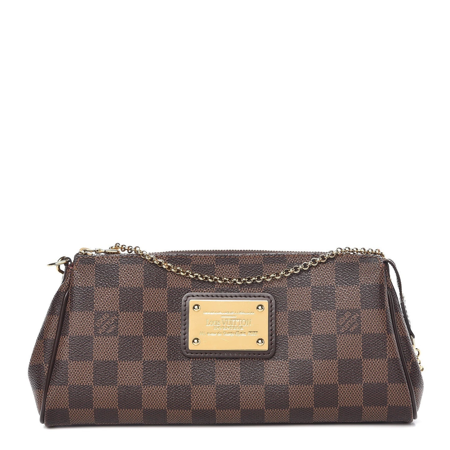 Damier Ebene Eva Clutch