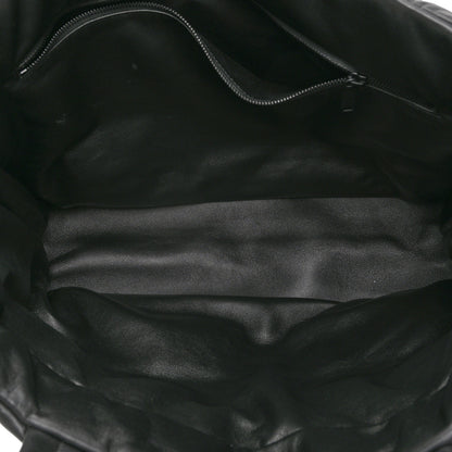 Saint Laurent Lambskin Wide Puffer Tote Black 5 of 10