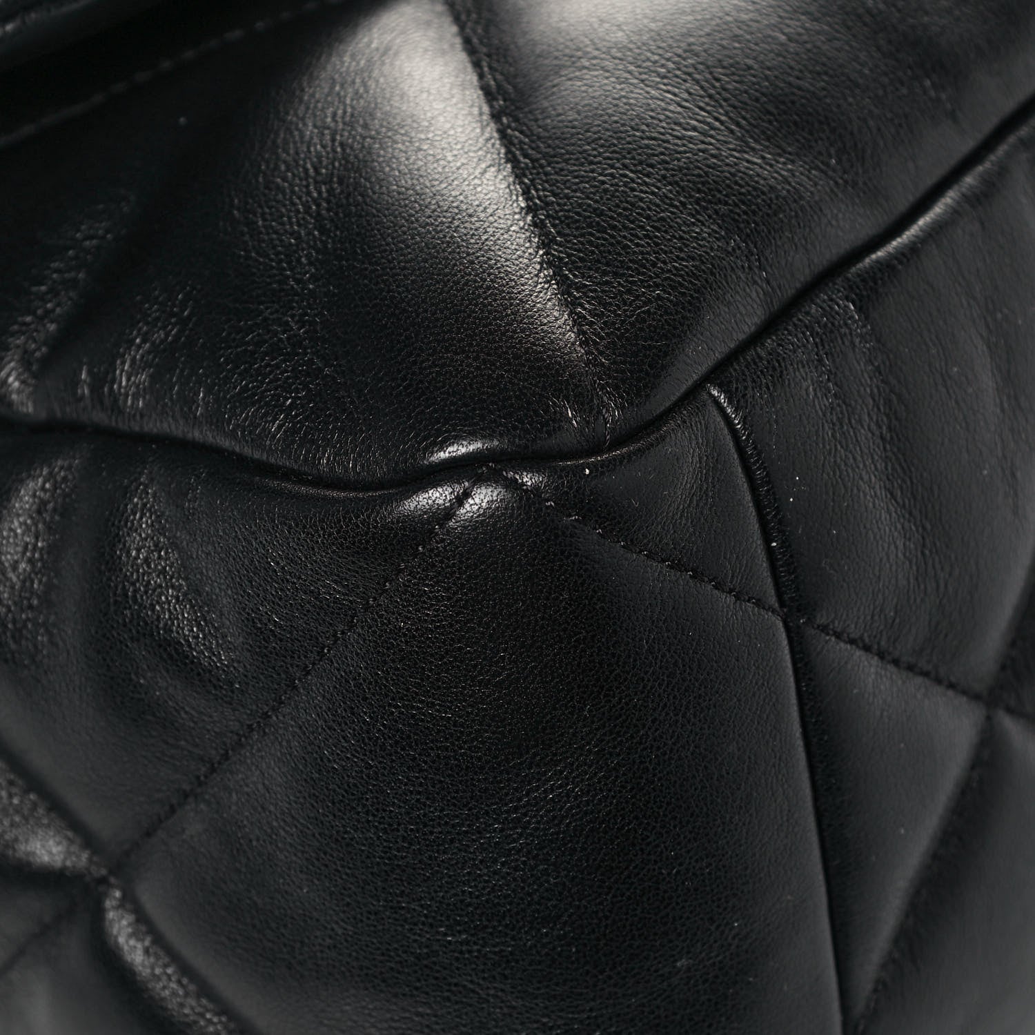 Chanel Lambskin Quilted Maxi Chanel 19 Flap Black 9 of 13