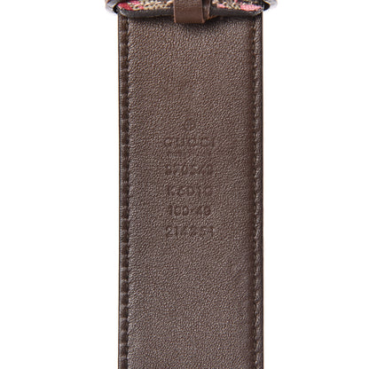 Gucci GG Supreme Monogram Bengal Interlocking G Belt 100 40 Beige Pink 4 of 7