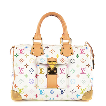 Louis Vuitton Monogram Multicolor Speedy 30 White 1 of 7