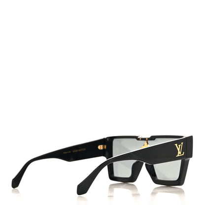 Louis Vuitton Acetate Swarovski Crystal Cyclone Sunglasses Z1578W Black 4 of 6