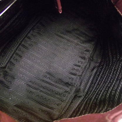 Prada Calfskin Rocket Antic Lock Red 7 of 10