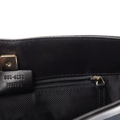 Gucci Monogram Shoulder Bag Black 11 of 12