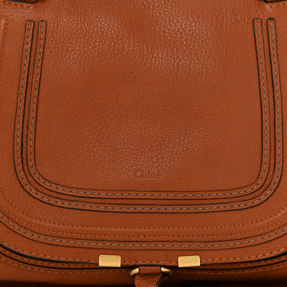 Chloe Calfskin Medium Marcie Satchel Tan 8 of 15