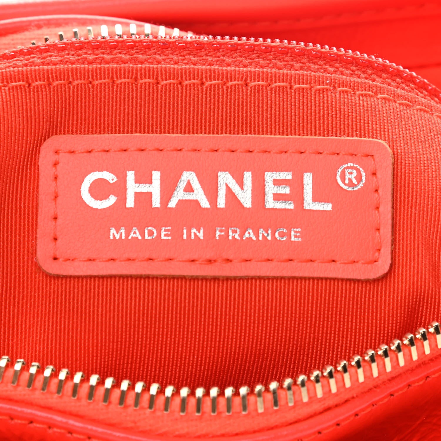Chanel Goatskin Quilted Small Gabrielle Hobo Orange 6 of 11