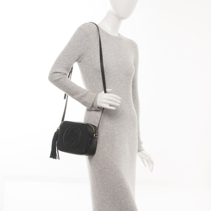 Gucci Pebbled Calfskin Small Soho Disco Bag Black 2 of 7