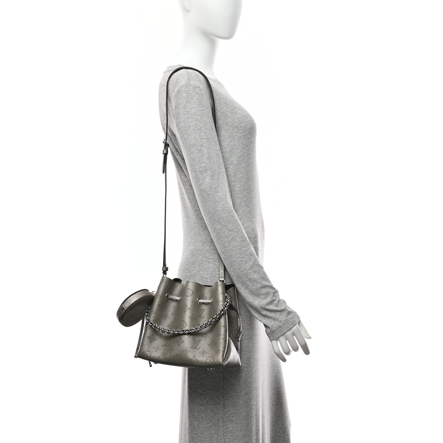 Louis Vuitton Metallic Mahina Bella Gris Souris 2 of 11