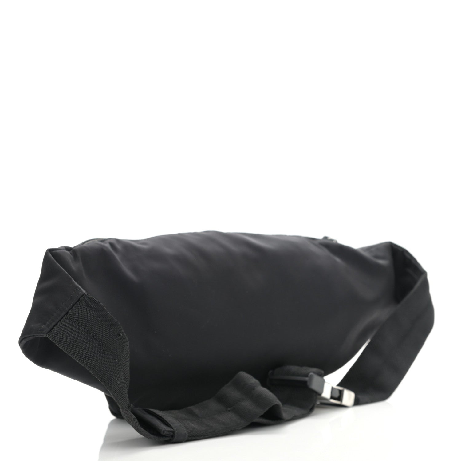 Prada Tessuto Nylon Belt Bag Black 2 of 12