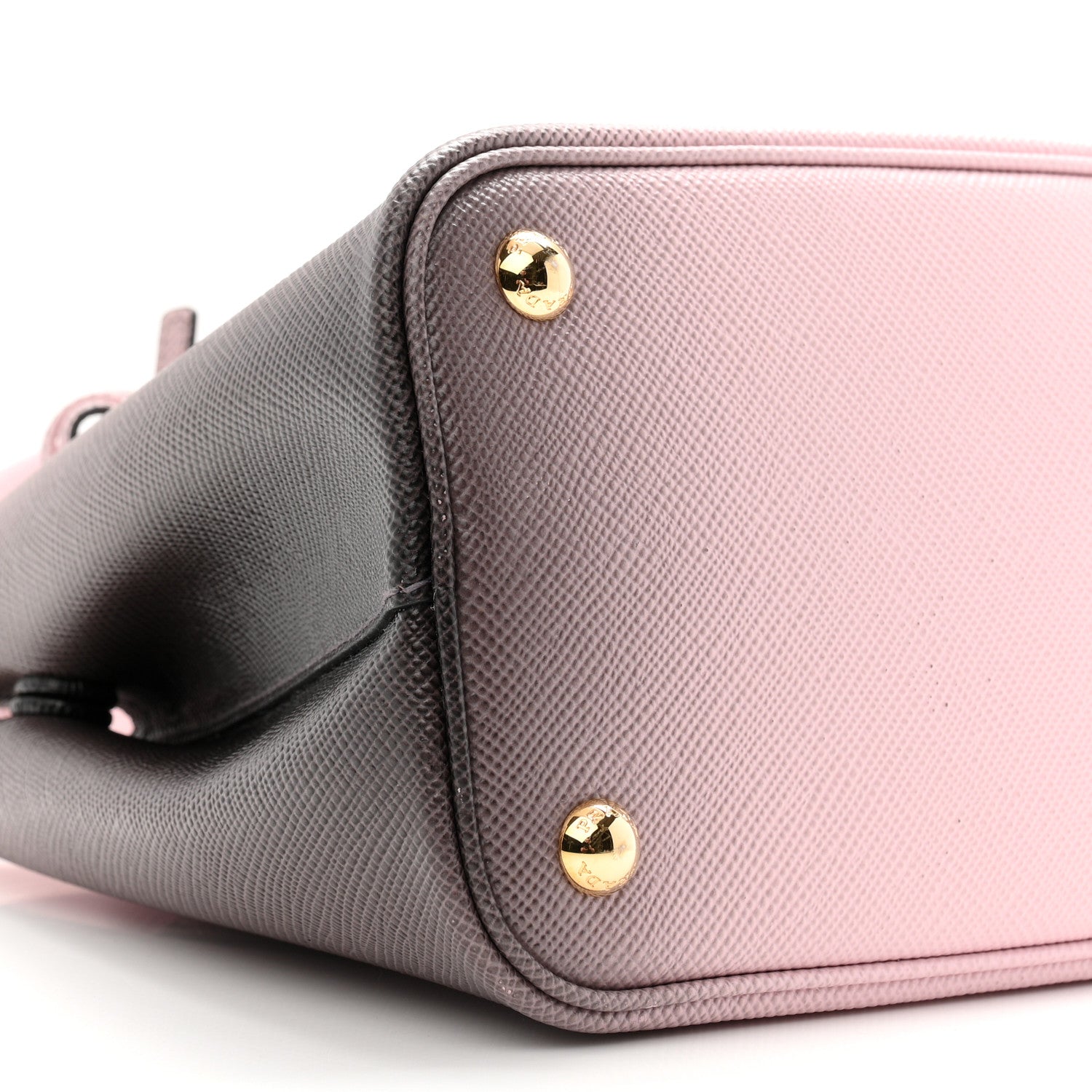 Prada Saffiano Cuir Mini Double Bag Alabastro 8 of 9