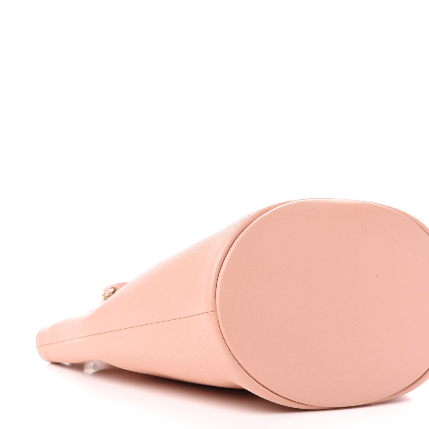 Chanel Caviar Deauville Drawstring Bucket Bag Light Pink 8 of 10