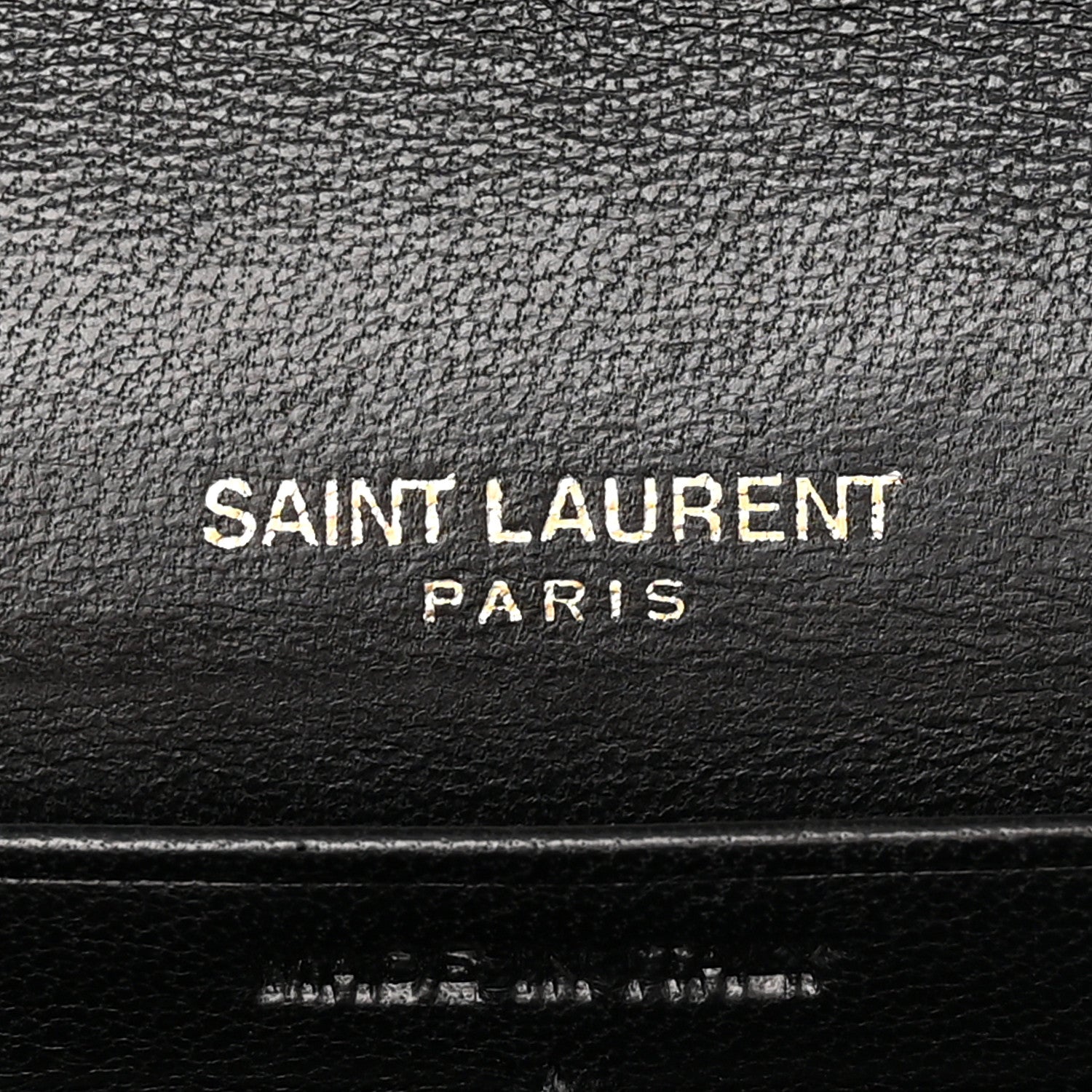 Saint Laurent Lambskin Matelasse Monogram Large Vicky Continental Wallet Black 8 of 14