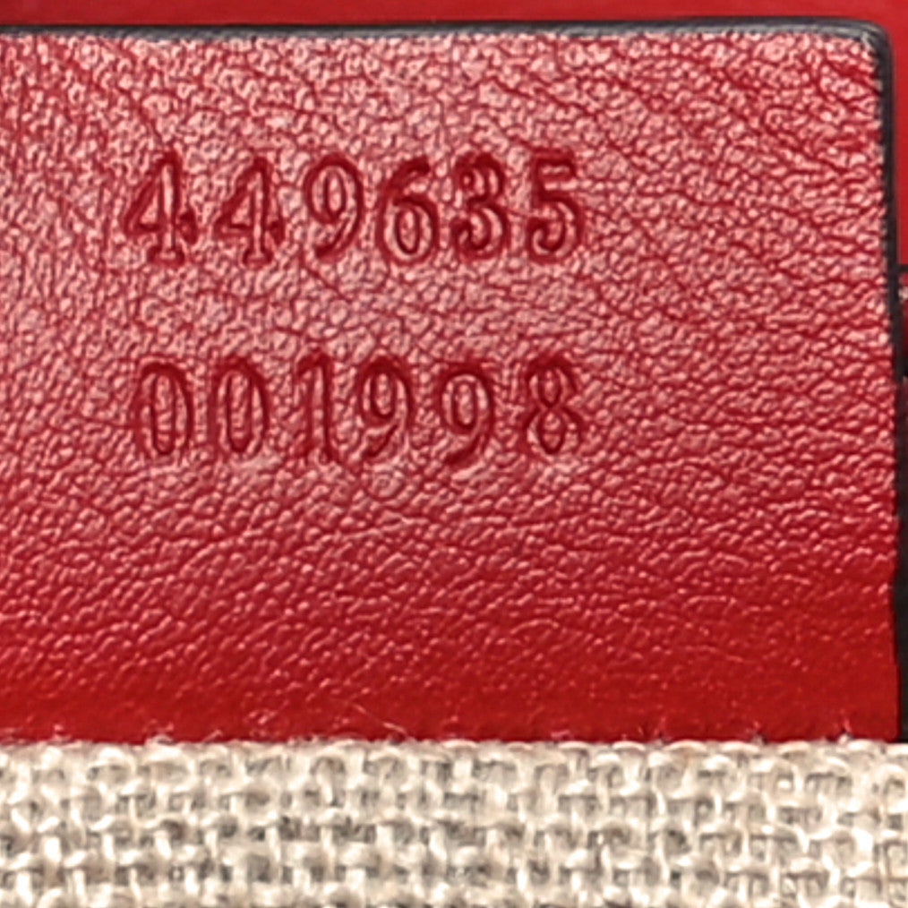 Gucci Microguccissima Medium Emily Chain Shoulder Bag Red 7 of 10