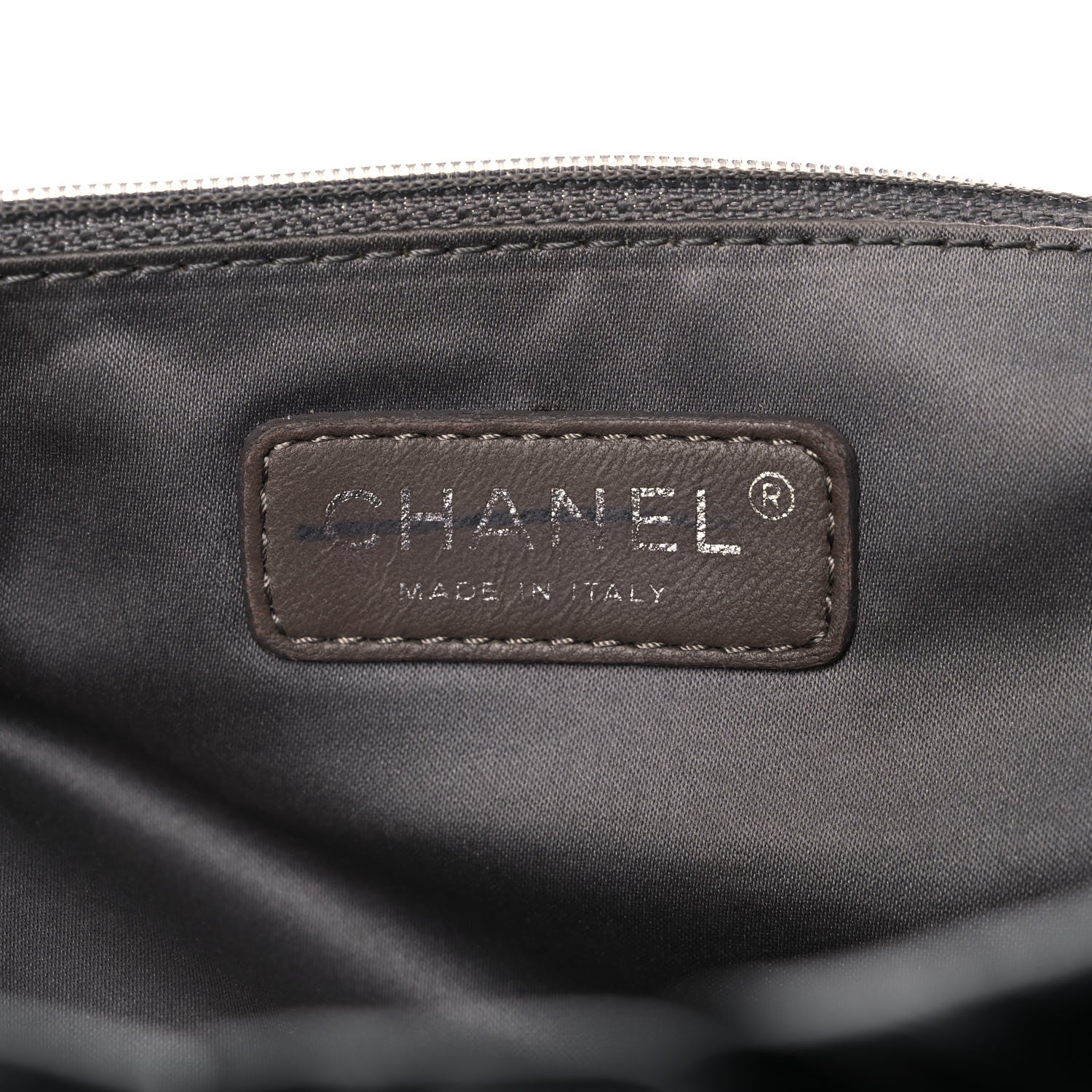Chanel Glazed Calfskin Twisted Maxi Flap Black 5 of 12