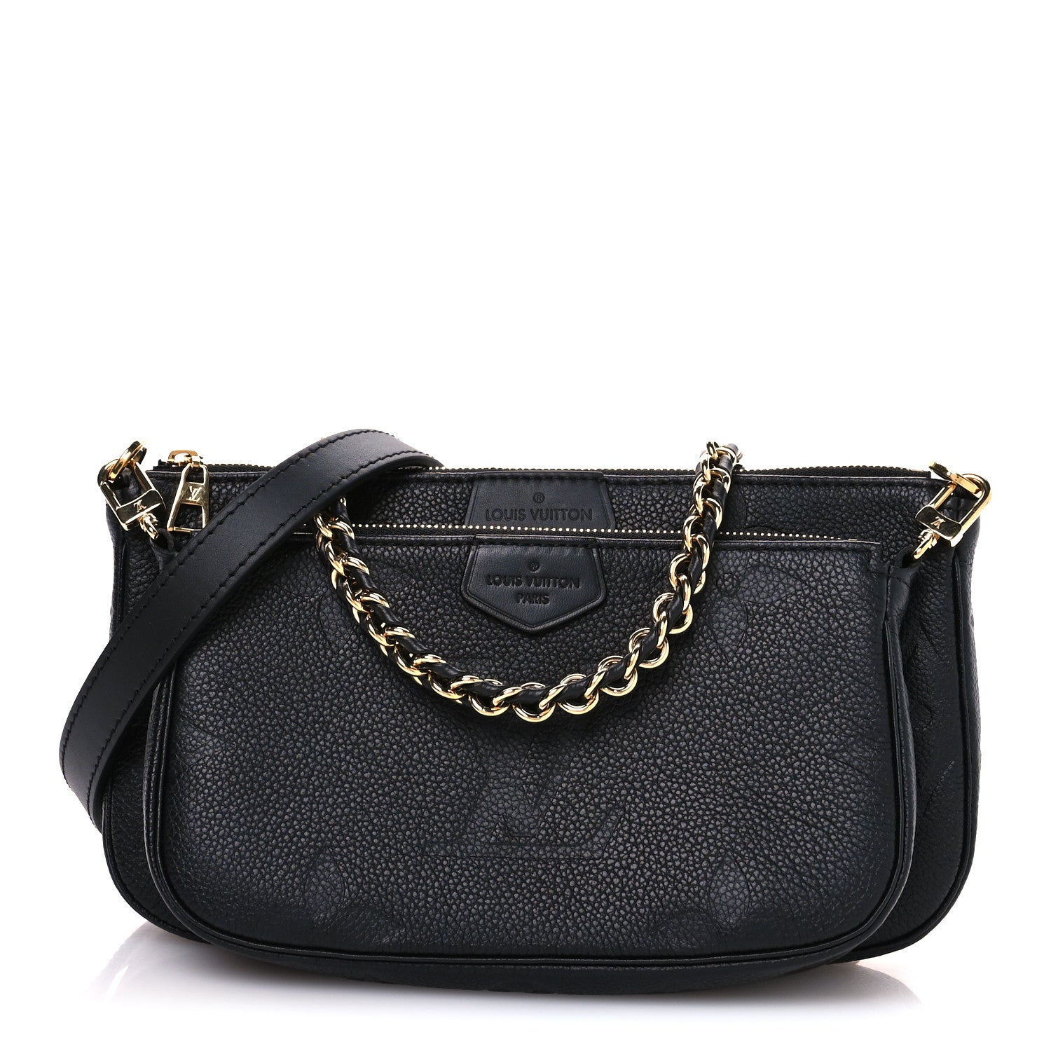 Louis Vuitton Empreinte Monogram Giant Multi Pochette Accessories Black 1 of 9