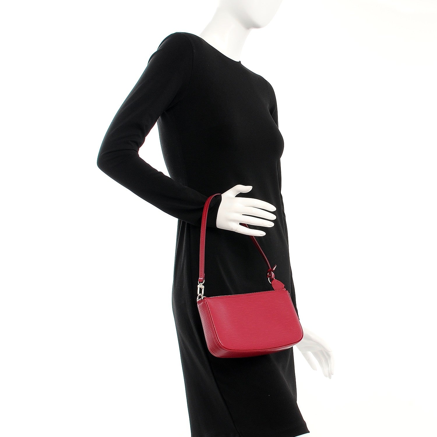 Louis Vuitton Epi Pochette Accessories NM Fuchsia 2 of 8
