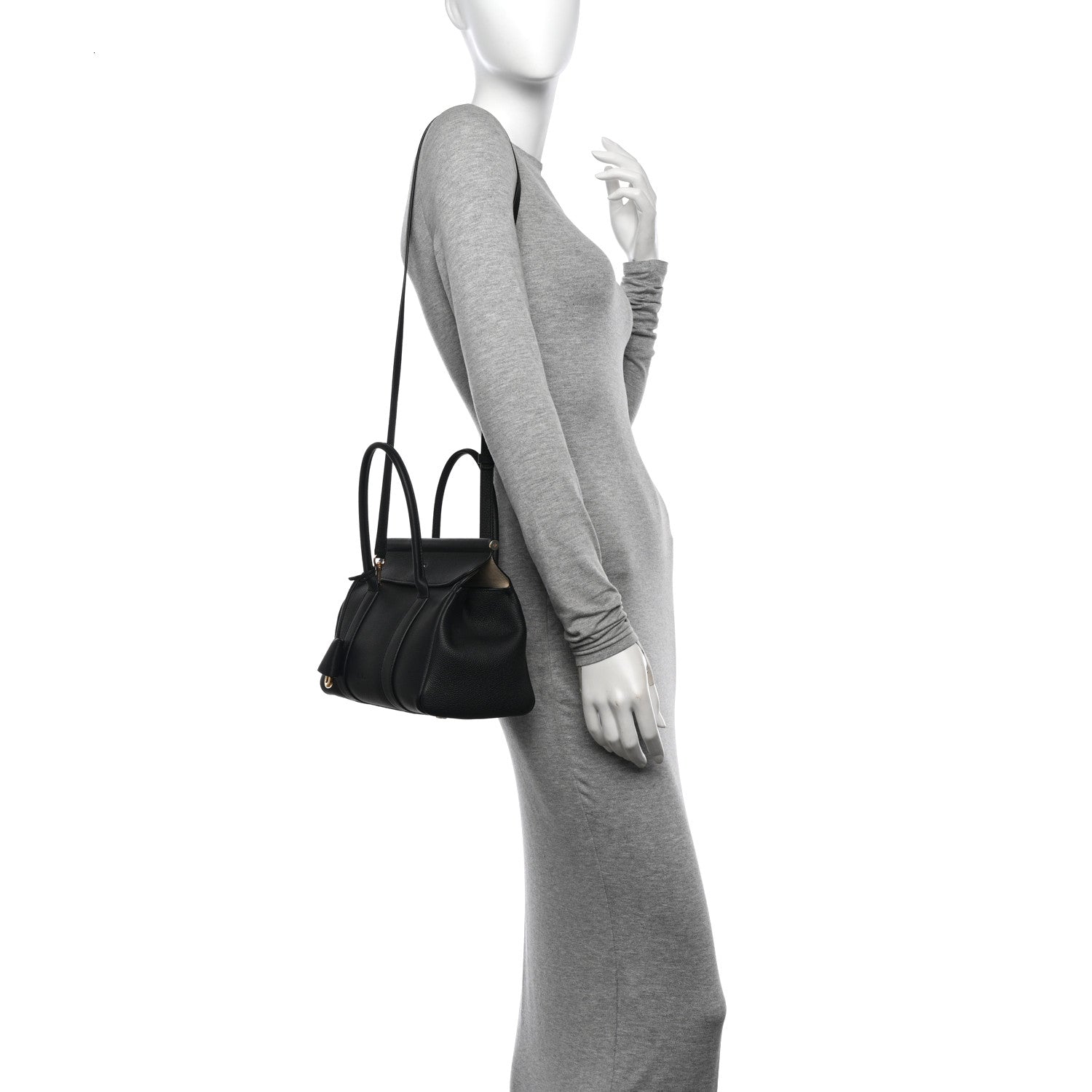Loro Piana Calfskin L25 Loom Bag Black 2 of 13
