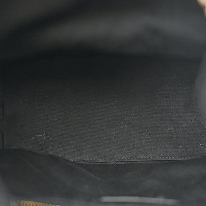 Saint Laurent Lambskin Matelasse Monogram Joe Backpack Black 5 of 10