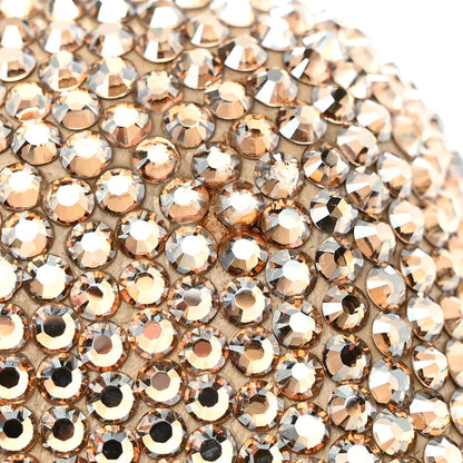Judith Leiber Crystal Heart Minaudiere Clutch Gold 14 of 14