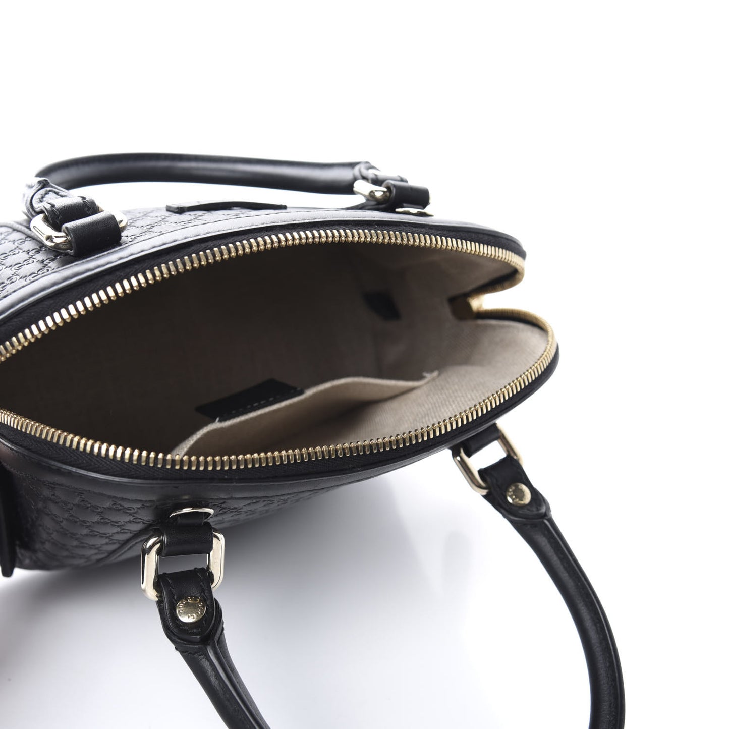 Microguccissima Mini Dome Bag Black