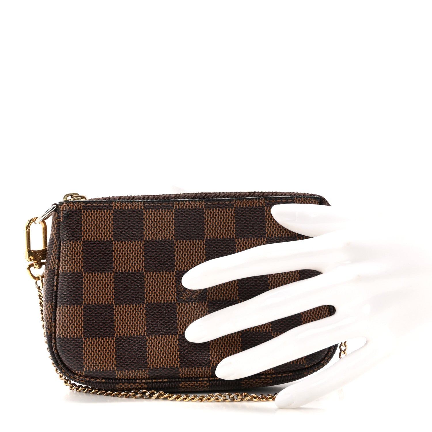 Louis Vuitton Damier Ebene Mini Pochette Accessories 2 of 7